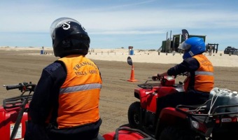 TRNSITO SANCIONA A MOTORIZADOS EN PLAYA